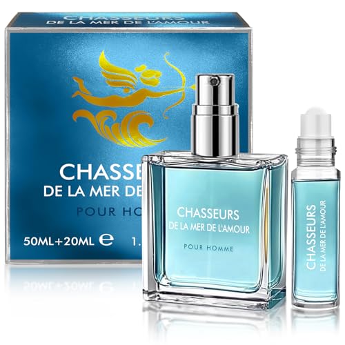 Men's Pheromone Cologne Oil - Long-Lasting Masculine Fragrance 1.7oz