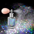 Boko Rainbow A-Glint Body Glitter Spray - Holographic Silver & Colorful Glitter for Face & Body