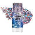 Red White Blue Glitter Stick - Chunky Face & Body Sparkle