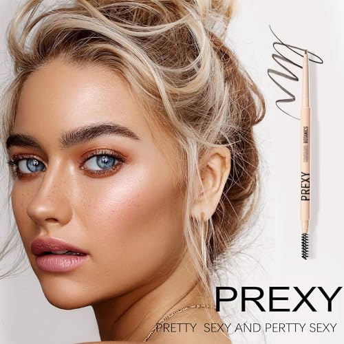 Waterproof Eyebrow Pencil with Dual Brush - Medium Brown