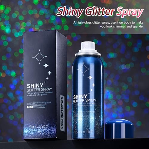 Body Glitter Spray - Quick Drying, Long Lasting (2.11 Fl Oz)