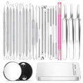 22-Piece Professional Blackhead Remover Kit - YOUYISI Pimple Popper Tools