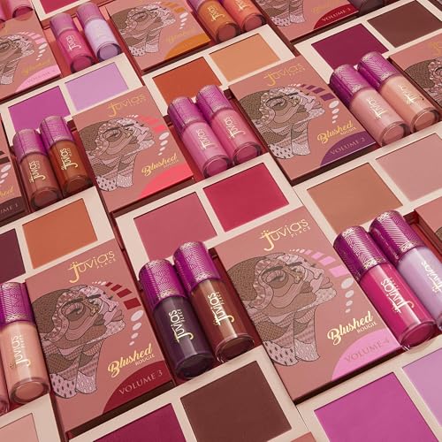 Juvia's Place Blushed Liquid Blush PinkLady - Dewy Tint Cheeks Makeup Glow Pigment Effortless Beauty Long Lasting Cosmetics Soft Creamy Natural Buildable All Skin Color Light Flawless Finish Blend