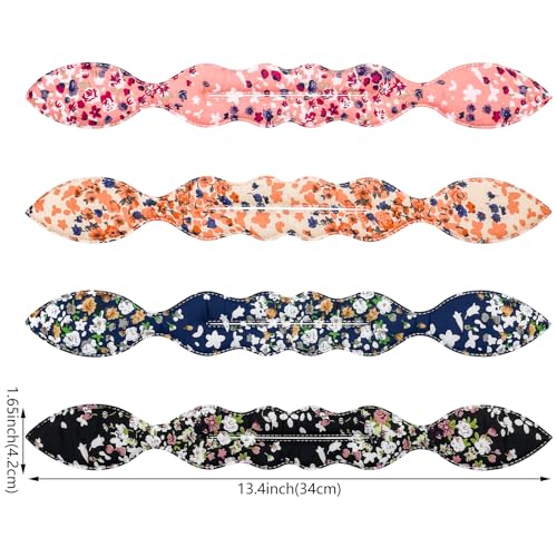 4 Pack Rabbit Ear Bun Maker Hair Twister Styling Tool