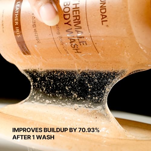 KUNDAL K-Beauty Scrub Body Wash with Walnut & Sea Salt