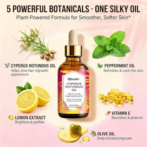 Cyperus Rotundus Hair Removal Oil for All Skin Types