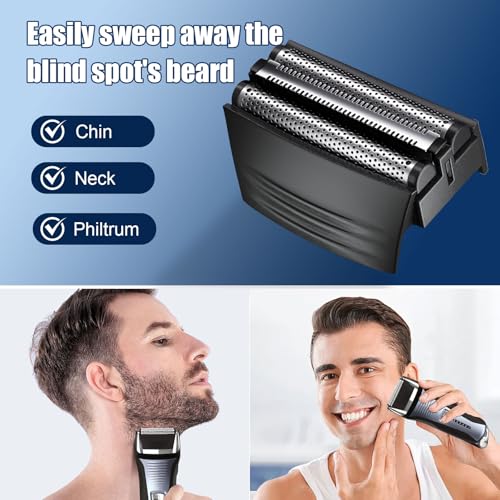 Shaver Replacement Foil Compatible with Remington TITANIUM-X Flex & Pivot Foil and Cutter F5800 & F7800,1pack