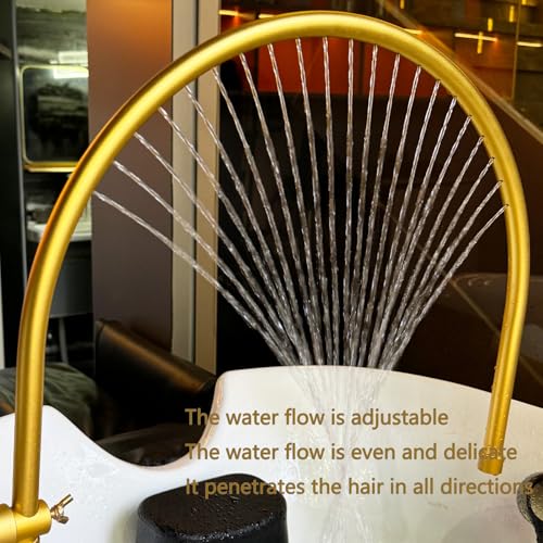 Adjustable Hair Spa Shampoo Bowl Waterfall Head Spa Equipment