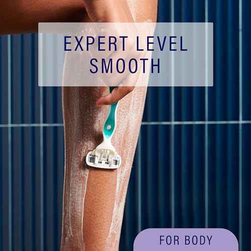 Schick Hydro Silk Sensitive Women's Disposable Razors, 6ct | 5-Blade Disposable Razors for Women Sensitive Skin | Travel Razor for Women