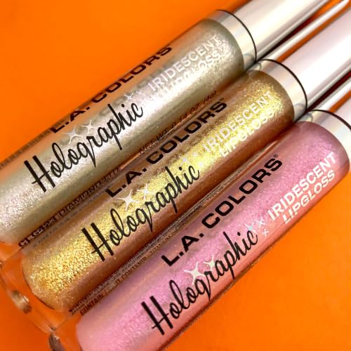 Holographic Iridescent Lip Gloss - Lip Shine with Vitamin E & Shea Butter, Diamond Lite 0.14 Fl Oz - Pack of 1