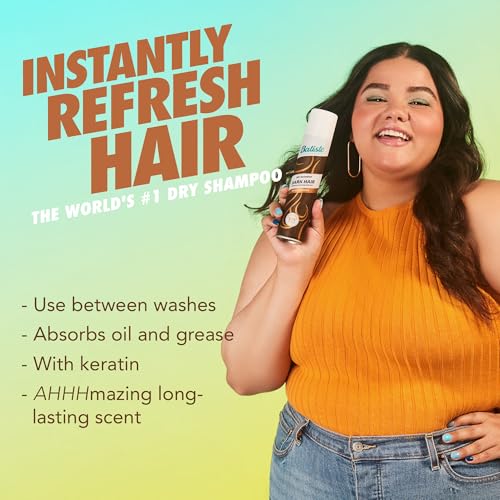 Batiste Dark Dry Shampoo, 3.81oz (3-Pack)