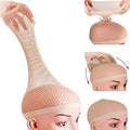 Wig Cap for Long Hair No Braiding Breathable Mesh 2 Pack