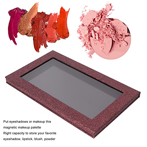 Magnetic Empty Makeup Palette with Mirror & Transparent Lid