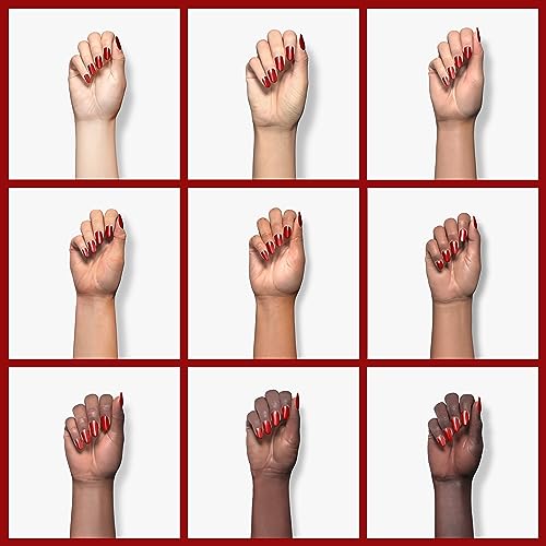 GAOY Ruby Red Gel Nail Polish 16ml Soak Off UV Light Cure for Nail Art & Manicure