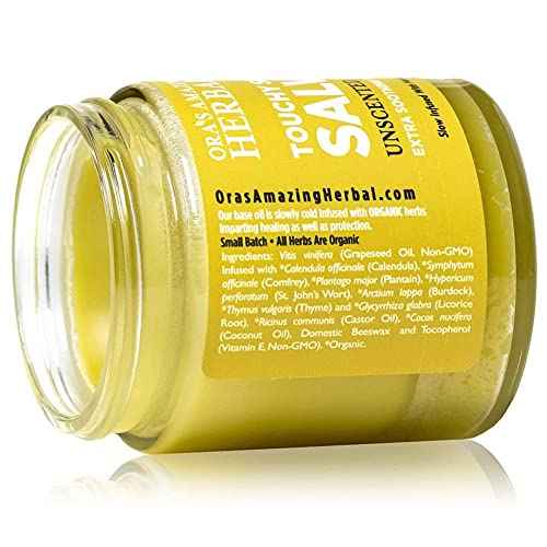 Ora's Amazing Herbal Salve & Butter Set for Dry Skin, Eczema Cream Treatment, Touchy Skin Salve, Ultra Healing Body Butter, Organic Calendula for Skin, Herbal Salves, Unscented Skincare