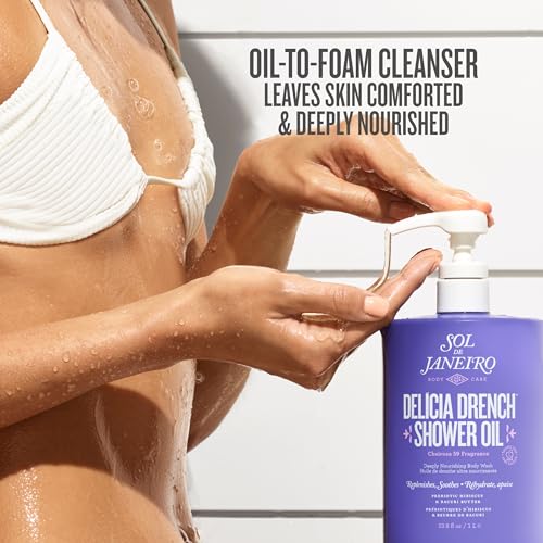 Sol de Janeiro Delicia Drench Shower Oil | Deeply Nourishing Body Wash