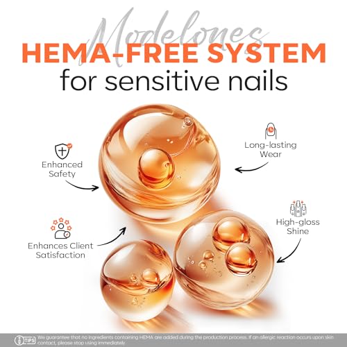 Modelones HEMA-Free Clear Poly Gel 60ml - Long Lasting Nail Extension