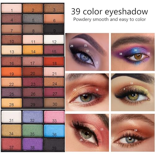 MISS ROSE M 58 Color Professional Makeup Palette Kit