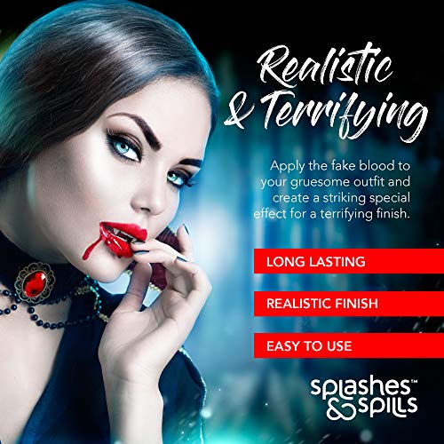 Realistic Fake Blood Makeup – 10ml Squeeze Tube