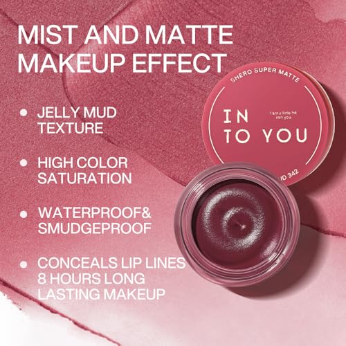 INTO YOU Matte Liquid Lipstick - Long Lasting Pink Waterproof