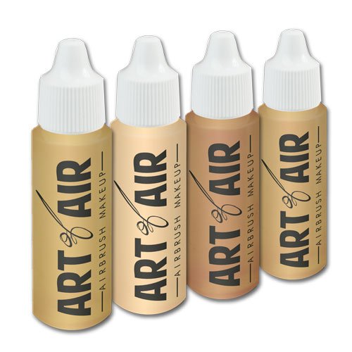 Art of Air Fair Complexion Airbrush Makeup Kit with Compressor