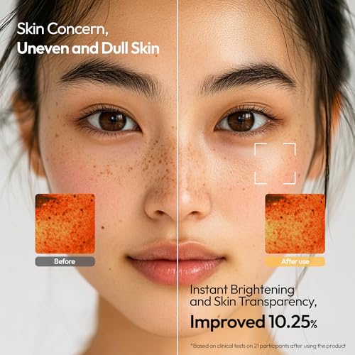 FreeGo Pure Vitamin C Daily Brightening Pad (100 Pads), K-Beauty Korean Skincare Facial Toner Pads for Uneven Hyperpigmented Skin, Instant Brightening & Transparency, Korean Skin Care for Dark Spots