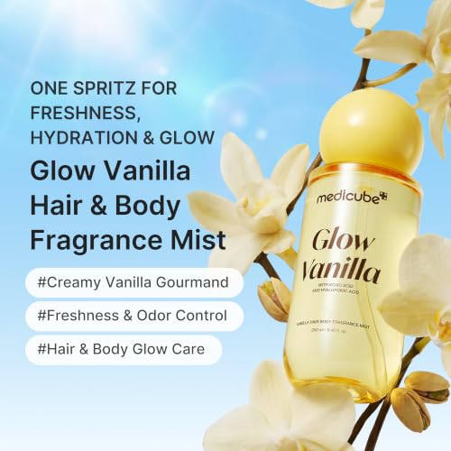 Medicube Glow Vanilla Hair & Body Mist 8.45fl.oz