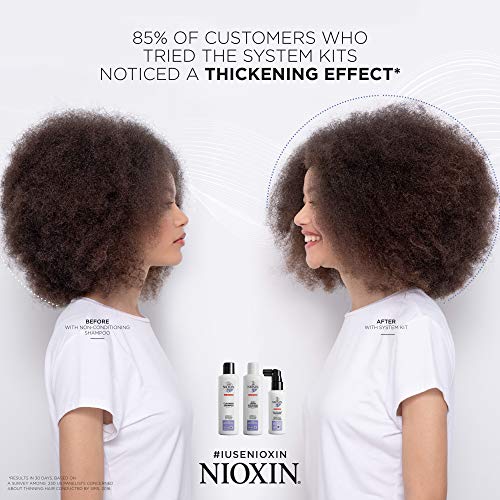 Nioxin System 5 Scalp Therapy Conditioner, with Peppermint Oil, Treats Dry Scalp, Provides Moisture Control & Balance, For Bleached & Chemically Treated Hair with Light Thinning, 10.1 fl oz