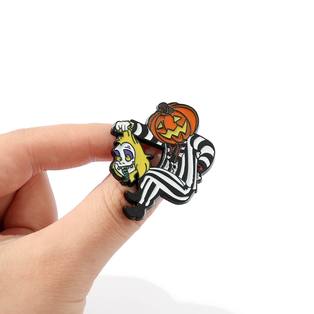 Halloween Hair Clips Pumpkin Pin Set Elegance Hair Claw Clips for Women Girls Sweet Festival Jewelry Hair Clothes Accessories Suitable Thick Hair Thin Hair