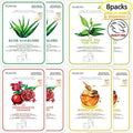 Vitamin C Collagen Firming Essence Face Mask Beauty Facial Mask Sheet Mask Korea Skin Care Premium Quality (8 pack)