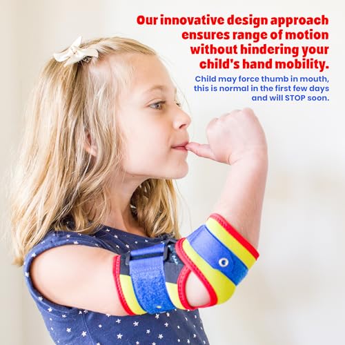 Nipit Kids Thumb Sucking Stopper for Ages 2-7 - Pediatric Dentist Recommended, Soft & Washable