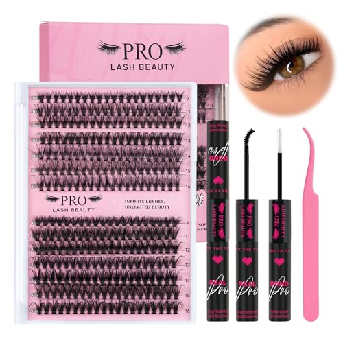 Lash Clusters Kit 280 Pcs - 30D+40D Individual Lashes