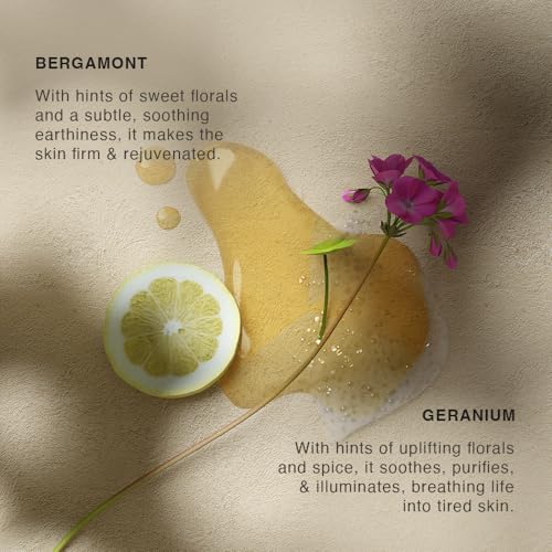 Bergamot Geranium Body Cleanser | Aromatic Body Wash to Hydrate & Balance Skin | Alternative to Regular Soap | Fresh & Sweet Aroma | Vegan, Cruelty & Paraben-Free | 500 ml