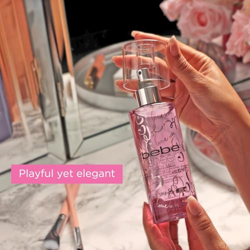 Bebe Sheer Body Mist - Sensual Women's Fragrance with Citrus & Floral Notes - 8.4 oz
