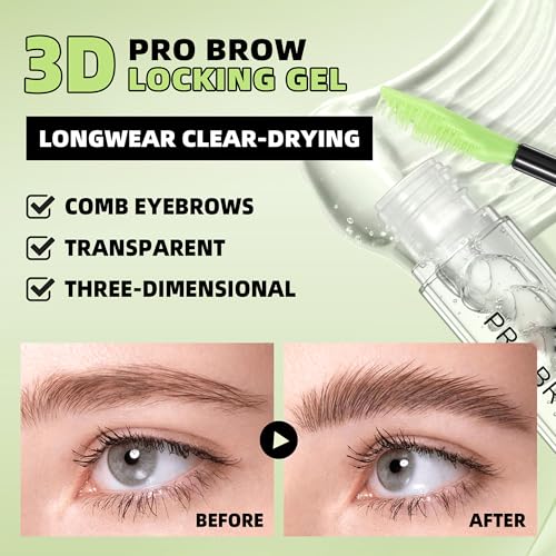 Pro Brow Locking Gel - Waterproof Eyebrow Setting Gel