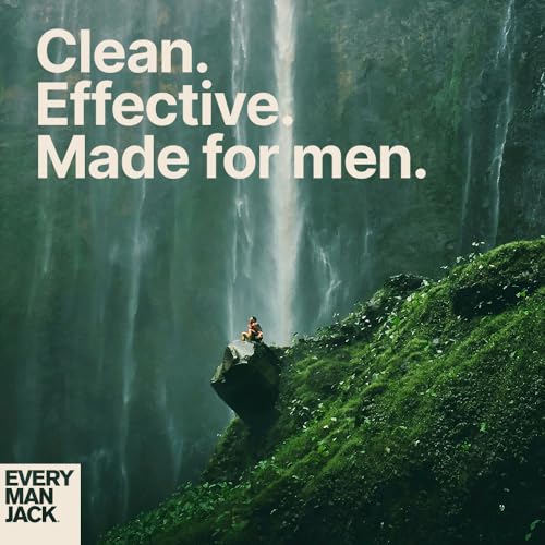 Every Man Jack 3-in-1 Body Wash for Men, Amber Sandalwood, 2pk