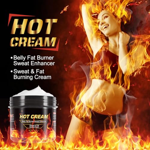 Sweat Cream for Skin, Natural Workout Enhaner Promotes Circulation for Targeted Areas, Support Muscle Warm-up & Skin Tightening, Enhance Exercise Effectiveness, Hot Swaet Cream for Women & Men