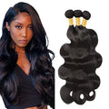 Body Wave Human Hair Bundles - 12 Inch Virgin Brazilian Hair