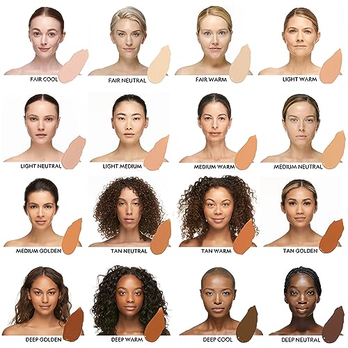 YENSA Full Coverage Foundation & BB/CC Cream with SPF 40 - Medium Warm