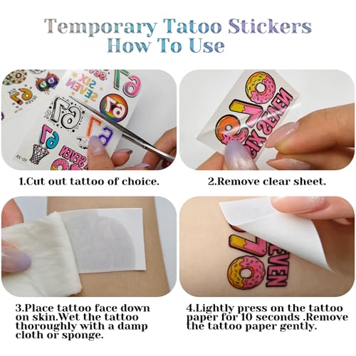 80pc 67 Meme Temporary Tattoos - Funny Sticker Party Favors