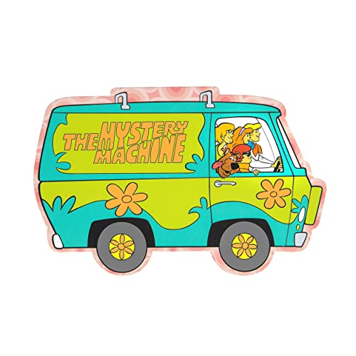 Mad Beauty Scooby-Doo Mystery Machine Eye Shadow Palette | Lid Mirror, Travel Ready, Metallic Shimmers, Pressed Glitter | Cruelty-Free Cosmetics | Great Gift for Women, Adults, and Kids
