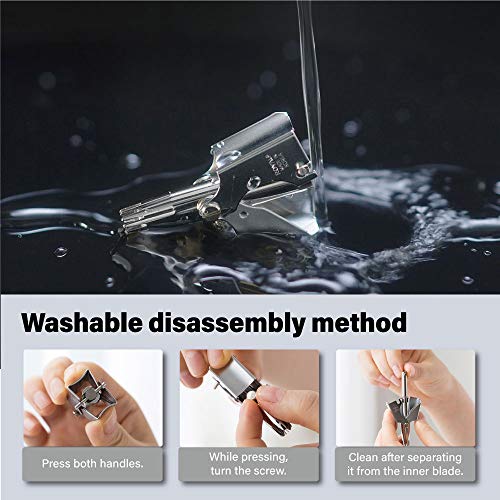 ROYAL Water-Resistant Nose Hair Trimmer for Men - Painless & Manual
