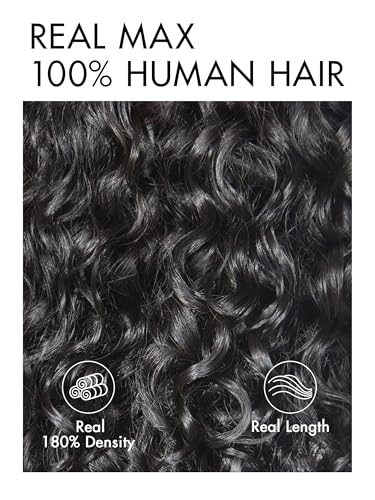 LUVME HAIR 5X5 Deep Curly 12 Inches 100% Human Wigs Glueless Lace