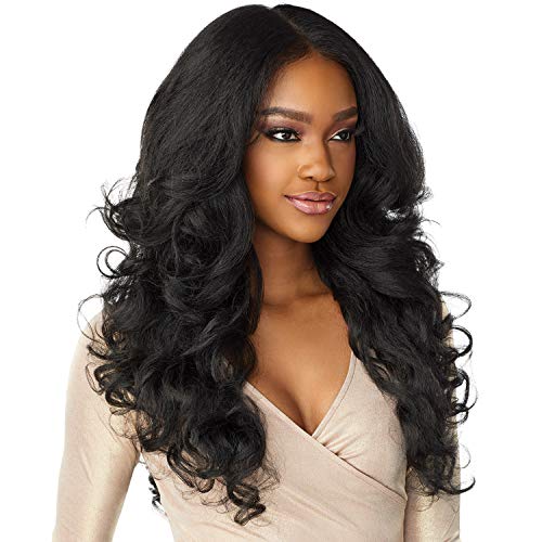 Sensationnel HD Lace Front Wig Cloud 9 What Lace Swiss Lace 13X6 Latisha (1B)