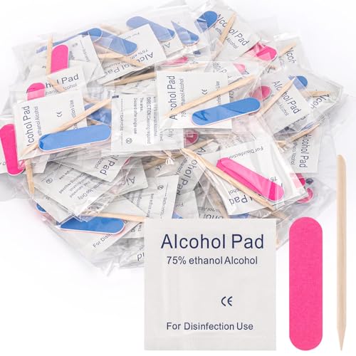 48 Sets Disposable Manicure Kit - 3-Piece Nail Art Tools
