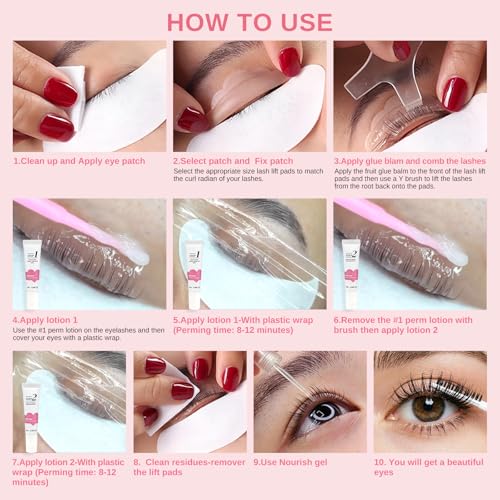 LAVALANDO 2-in-1 Cysteamine Lash Lift & Brow Lamination Kit