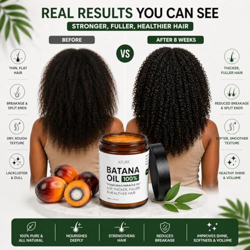 AZURE Batana Oil Paste for Hair Growth & Nourishment 4 fl oz