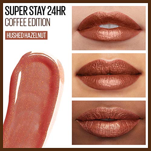 Maybelline SuperStay 24 2-Step Liquid Lipstick, Hushed Hazelnut
