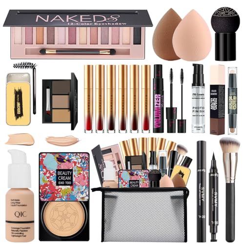All-in-One Makeup Kit for Women - 12-Piece Full Set