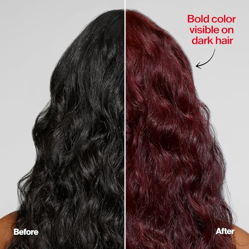 Revlon ColorSilk Bond Repair Hair Color 56 Radiant Raspberry 3 Pack - No Ammonia, Up to 8 Weeks Vibrant Gray Coverage